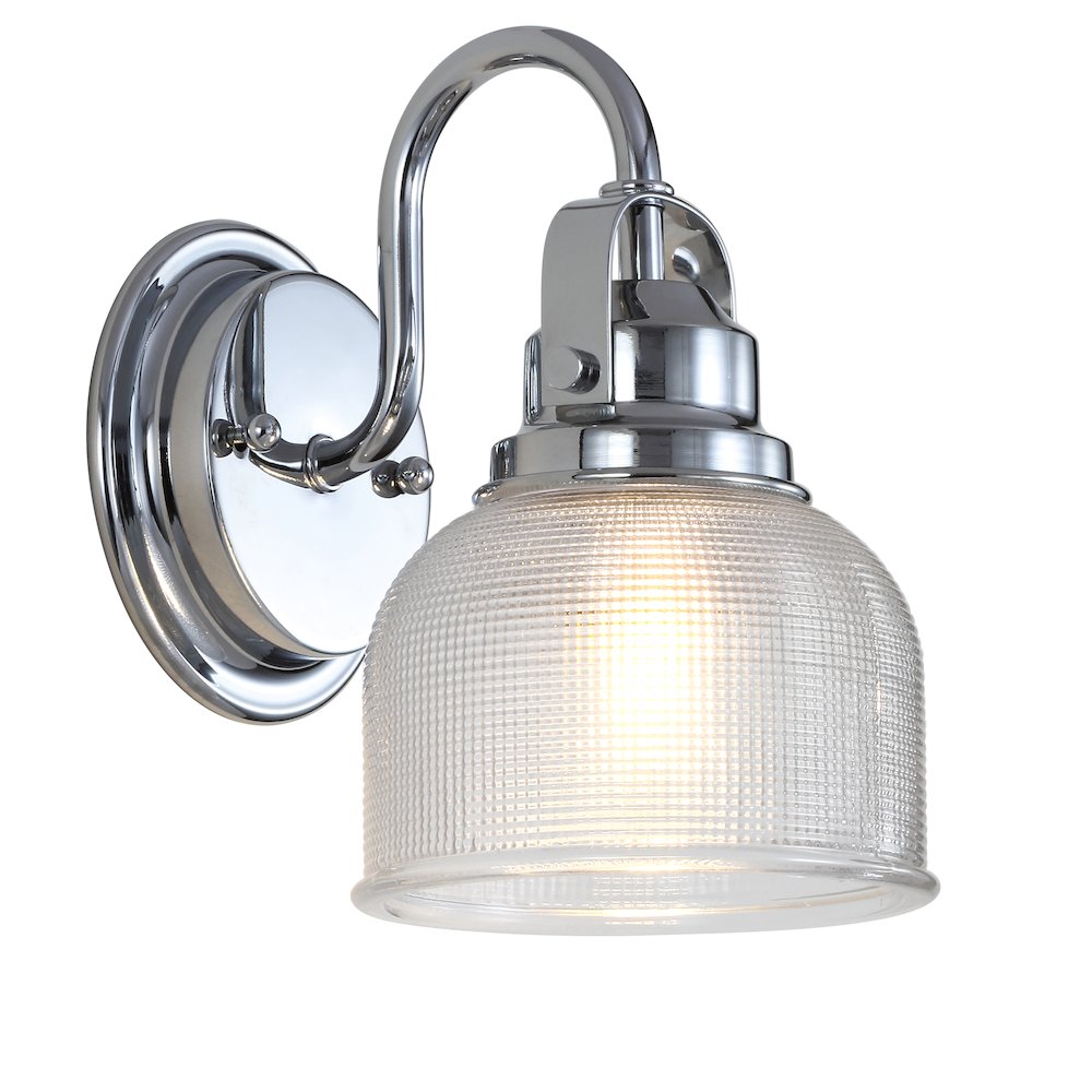 Virginia Metal/Glass Led Vanity Light