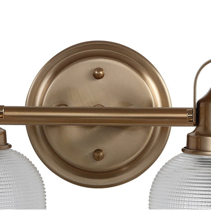 Virginia Metal/Glass Led Vanity Light