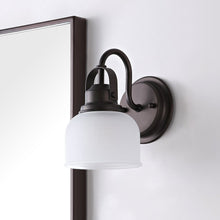 Virginia Metal/Glass Led Vanity Light