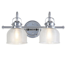 Virginia Metal/Glass Led Vanity Light