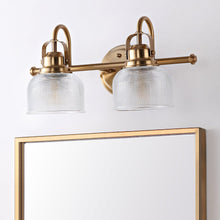 Virginia Metal/Glass Led Vanity Light