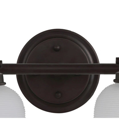 Virginia Metal/Glass Led Vanity Light