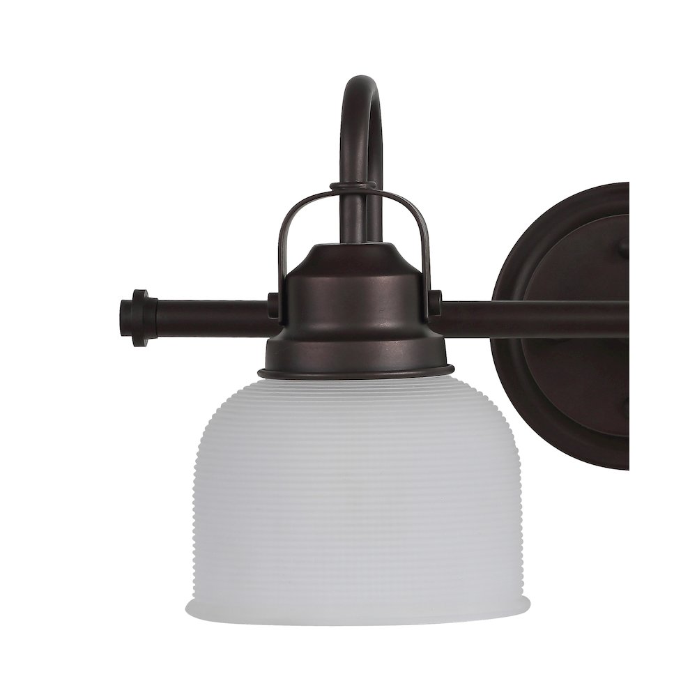 Virginia Metal/Glass Led Vanity Light