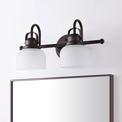 Virginia Metal/Glass Led Vanity Light