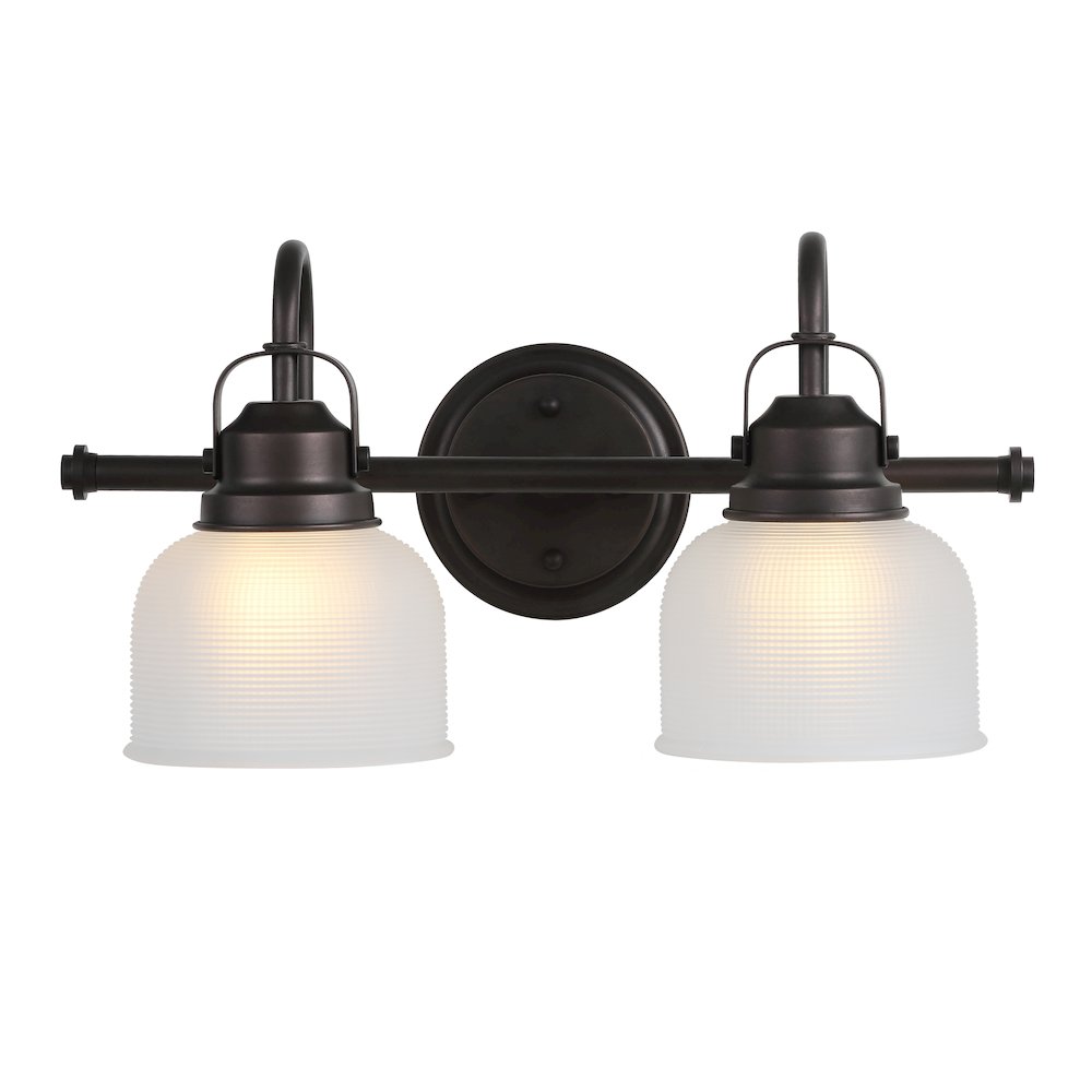 Virginia Metal/Glass Led Vanity Light