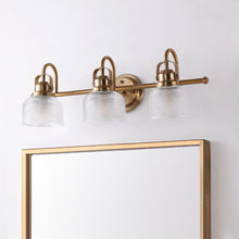 Virginia Metal/Glass Led Vanity Light