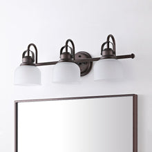 Virginia Metal/Glass Led Vanity Light