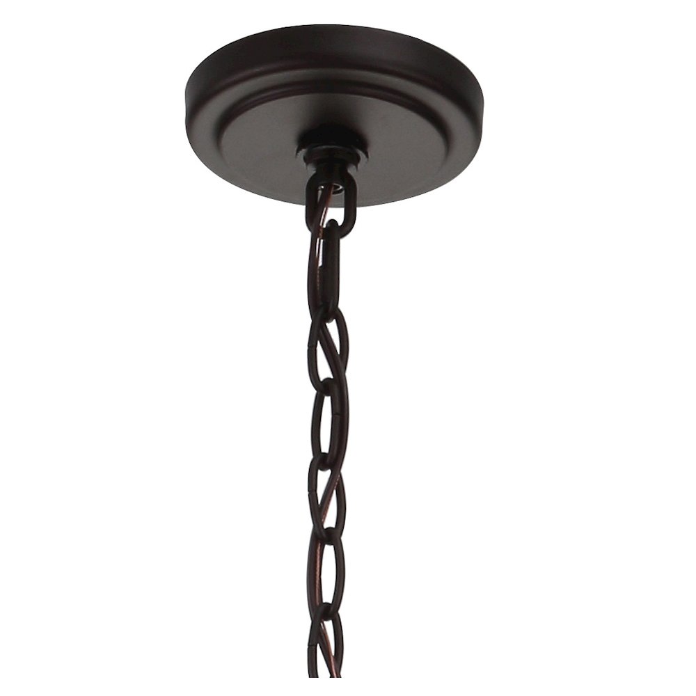Anna Metal/Glass Led Pendant