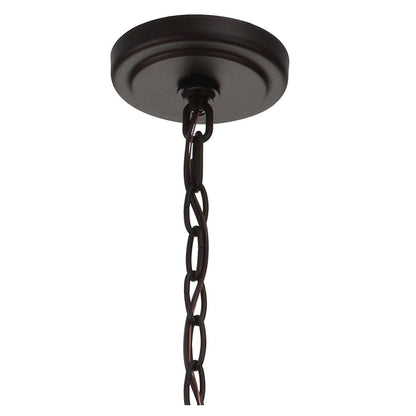Anna Metal/Glass Led Pendant