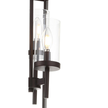 Anna Metal/Glass Led Pendant