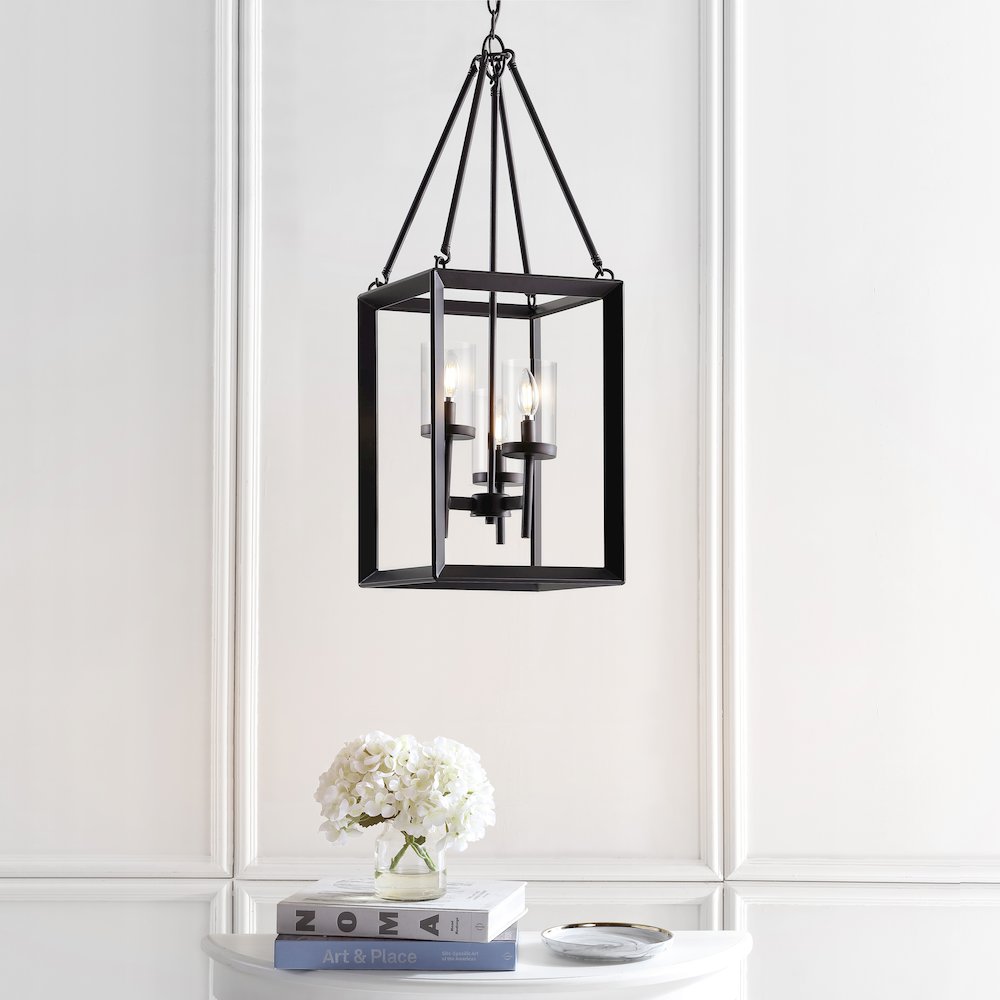 Anna Metal/Glass Led Pendant