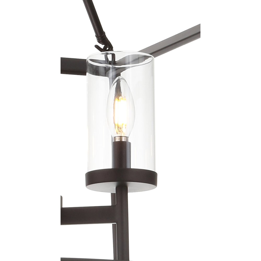 Anna Metal/Glass Led Pendant