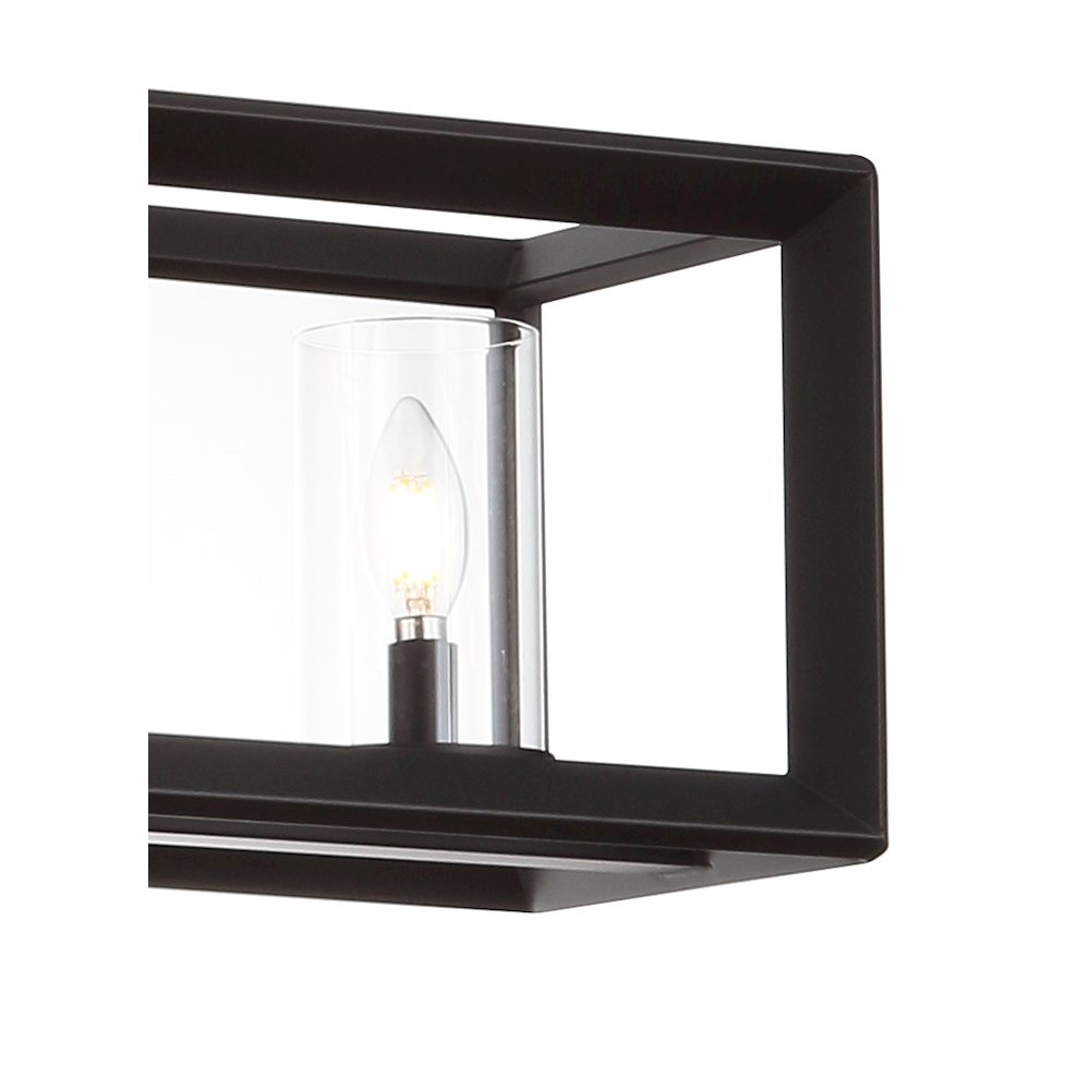 Anna Linear Metal/Glass Led Pendant