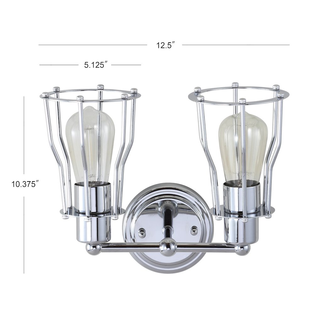 Evelyn Metal Vanity Light