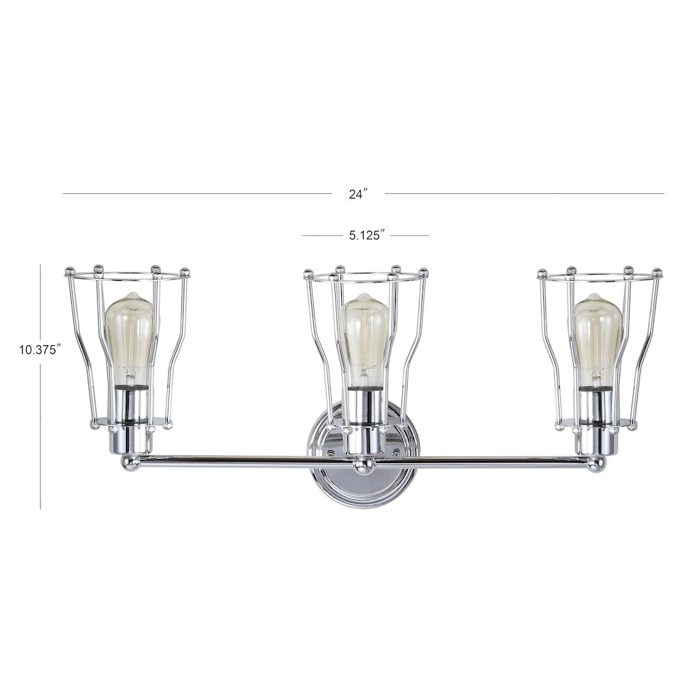 Evelyn Metal Vanity Light