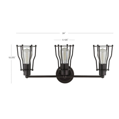 Evelyn Metal Vanity Light