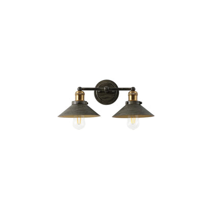 July 2-Light Industrial Farmhouse Metal Vanity Light