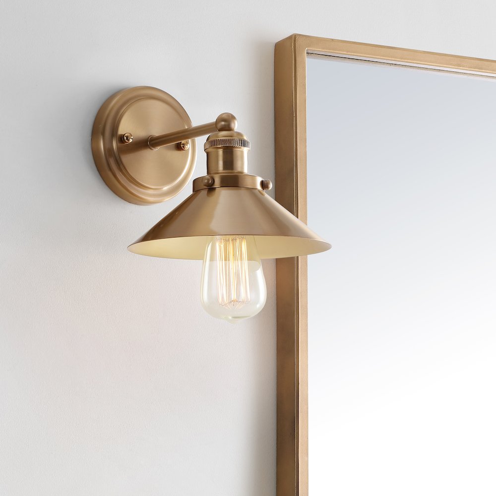 June Metal Shade Sconce