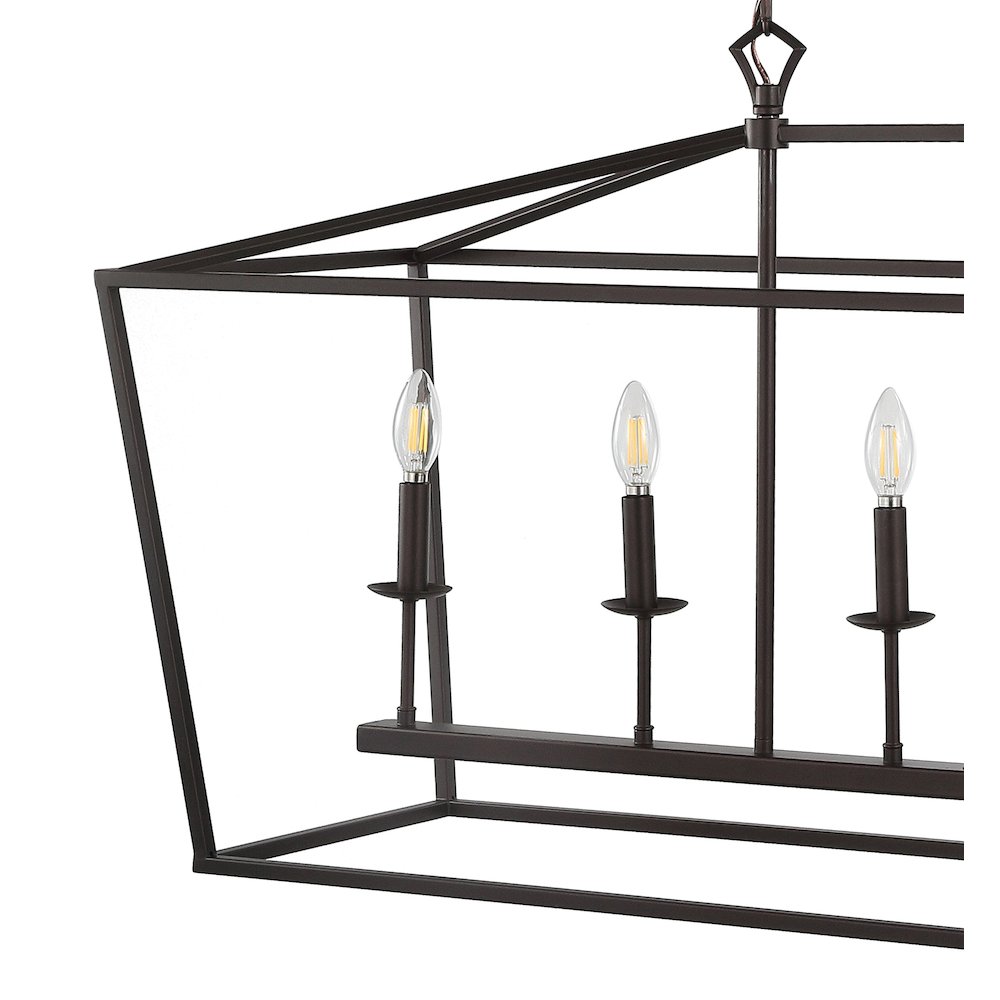 Pagodabulb Lantern Metal Led Pendant