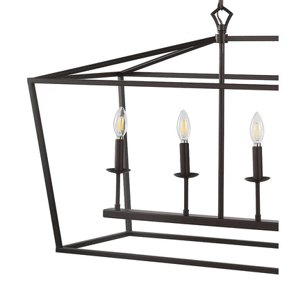 Pagodabulb Lantern Metal Led Pendant