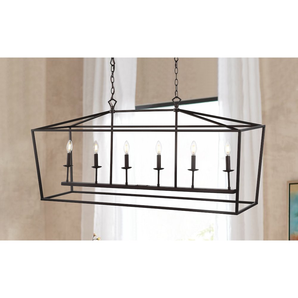 Pagodabulb Lantern Metal Led Pendant