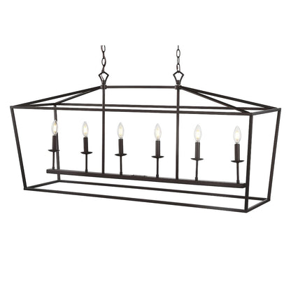 Pagodabulb Lantern Metal Led Pendant