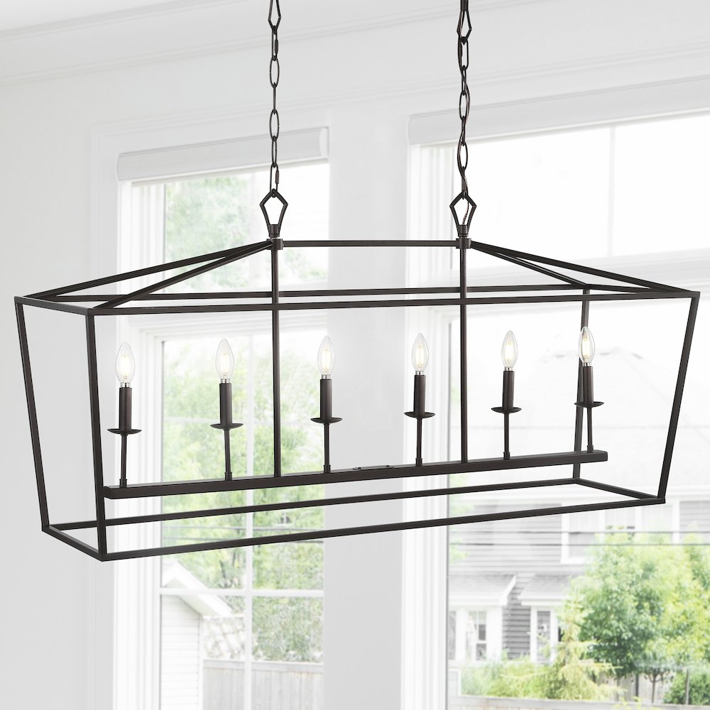 Pagodabulb Lantern Metal Led Pendant
