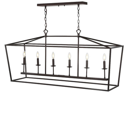 Pagodabulb Lantern Metal Led Pendant