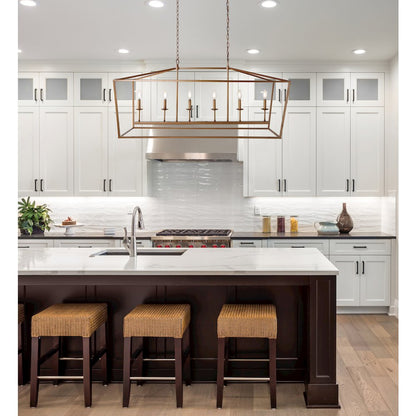 Pagodabulb Lantern Metal Led Pendant