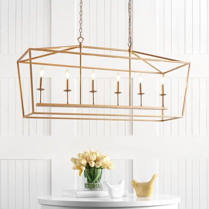 Pagodabulb Lantern Metal Led Pendant