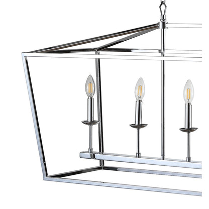 Pagodabulb Lantern Metal Led Pendant