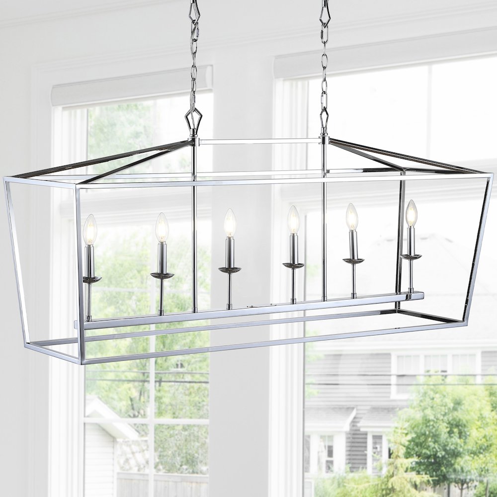 Pagodabulb Lantern Metal Led Pendant