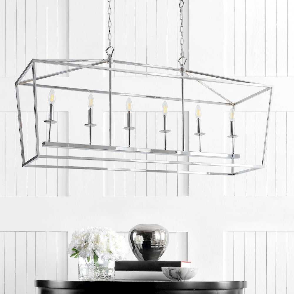 Pagodabulb Lantern Metal Led Pendant