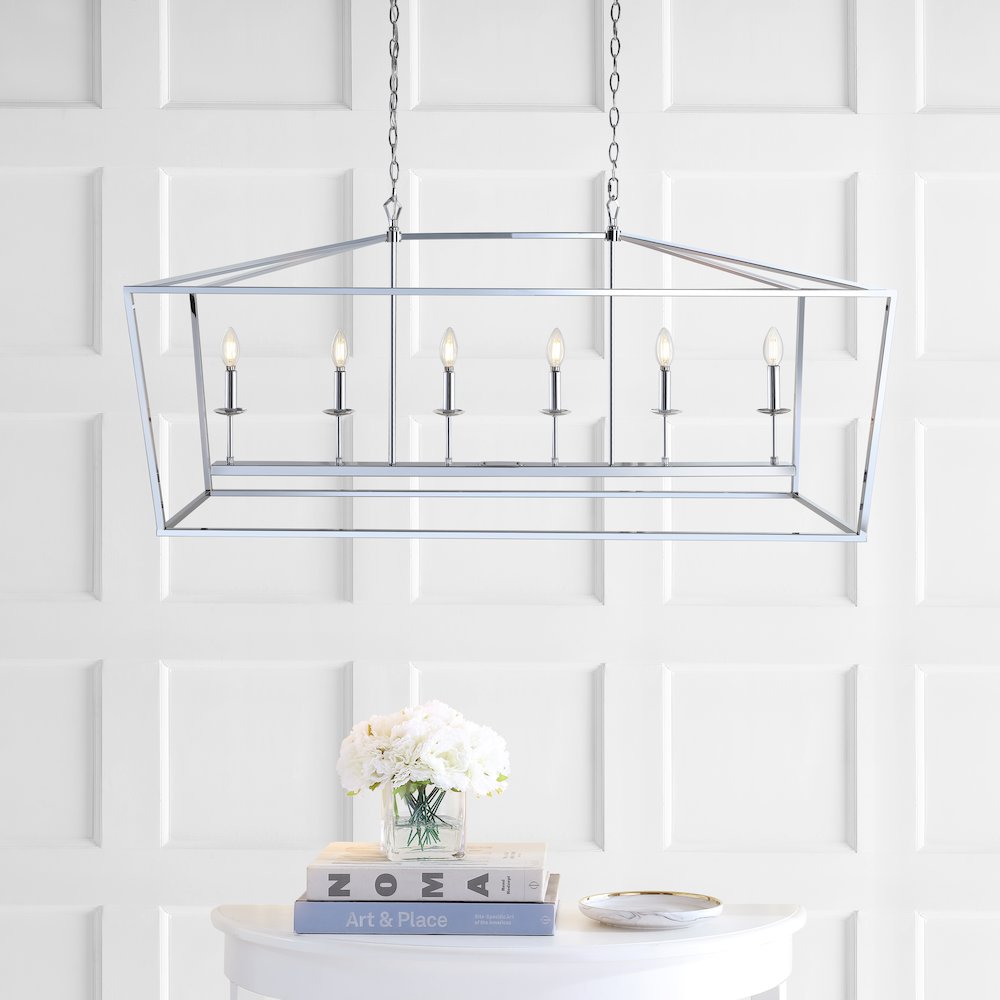 Pagodabulb Lantern Metal Led Pendant