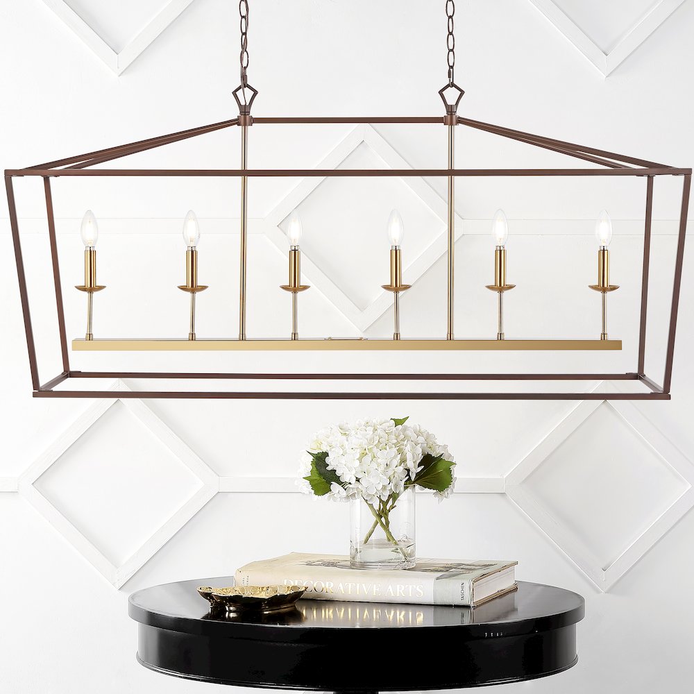 Pagodabulb Lantern Metal Led Pendant