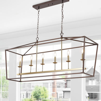 Pagodabulb Lantern Metal Led Pendant
