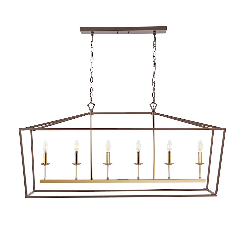 Pagodabulb Lantern Metal Led Pendant