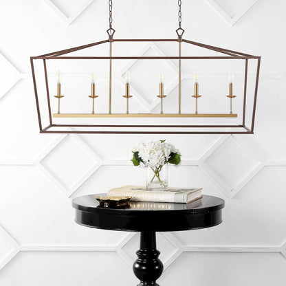 Pagodabulb Lantern Metal Led Pendant