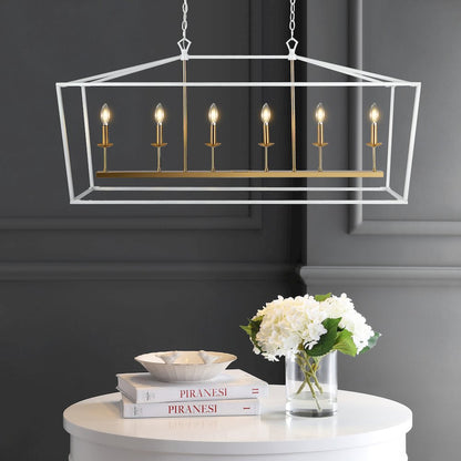 Pagodabulb Lantern Metal Led Pendant