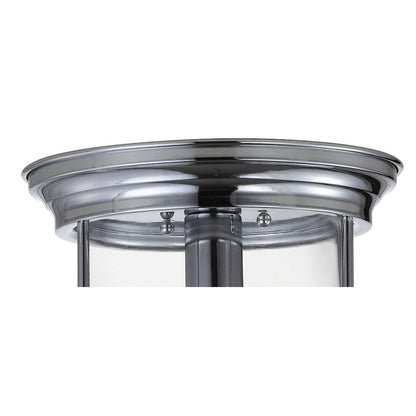 Savannah Metal/Glass Led Flush Mount