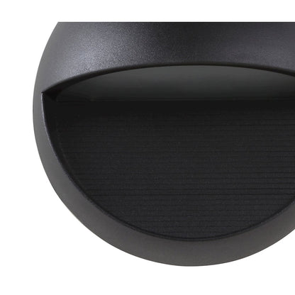 Orbe Outdoor Metal/Glass Integrated Led Wall Sconce