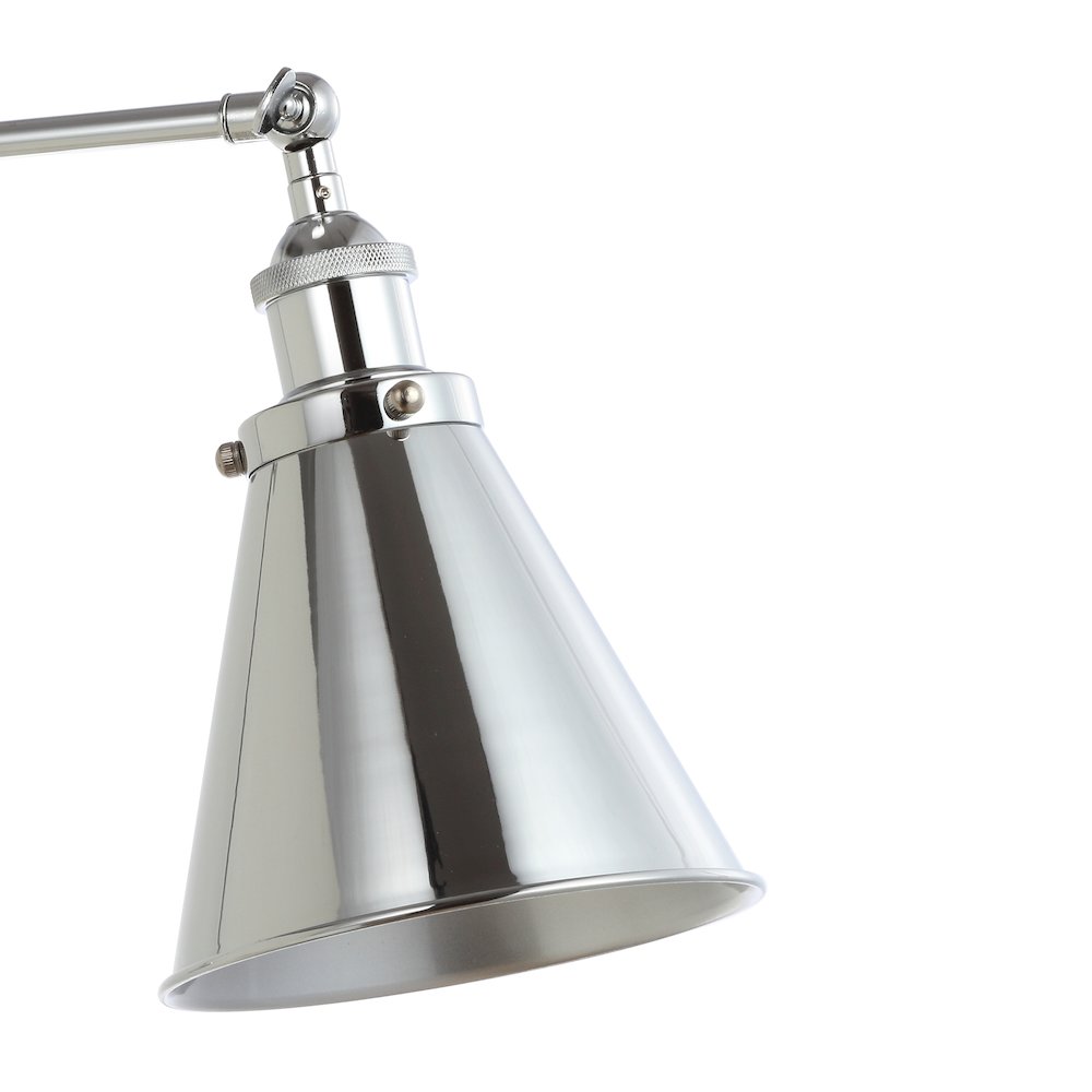 Rover Adjustable Arm Metal Led Wall Sconce (Set Of 2)