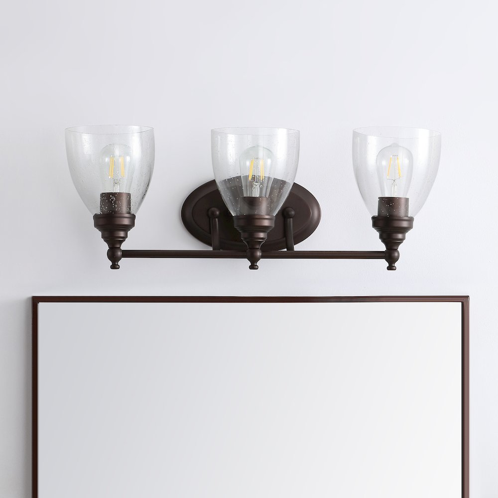 Marais Metal/Glass Led Vanity