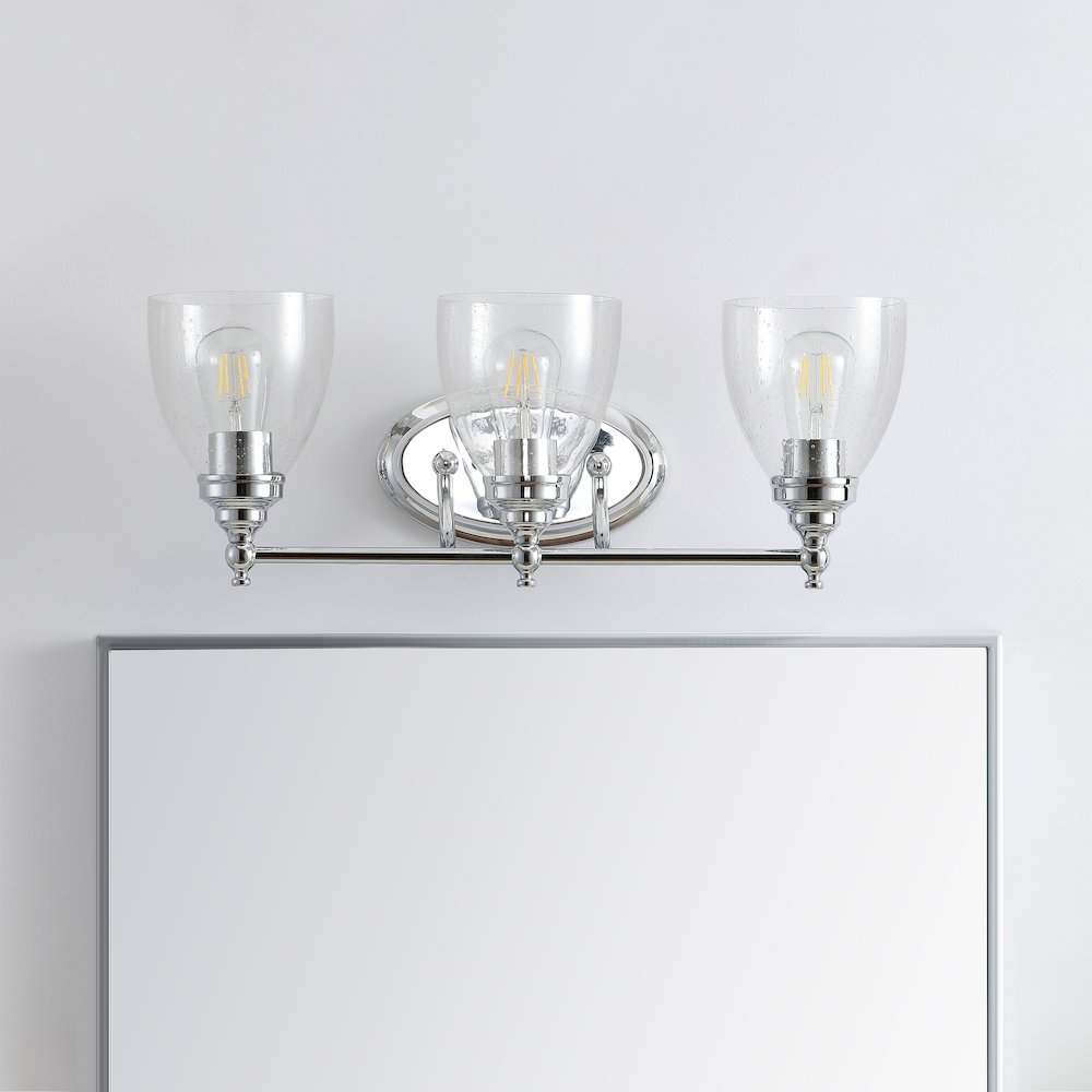Marais Metal/Glass Led Vanity