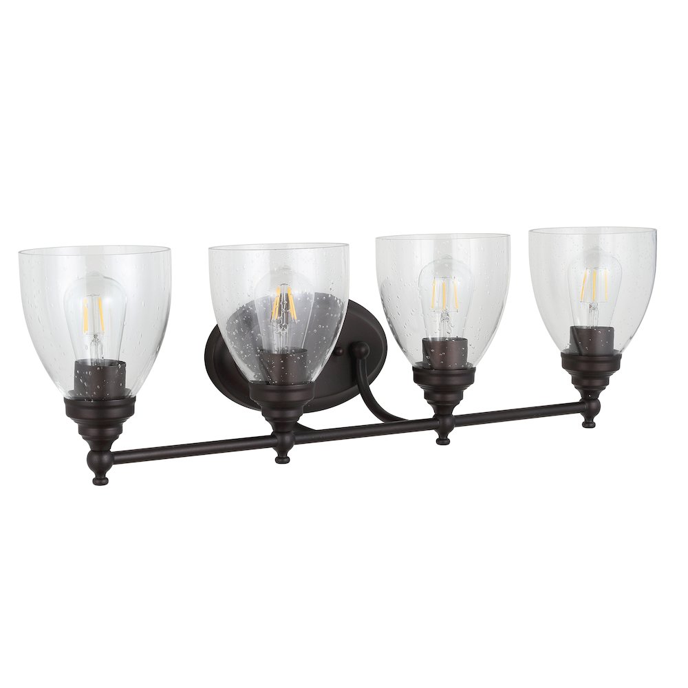 Marais Metal/Glass Led Vanity