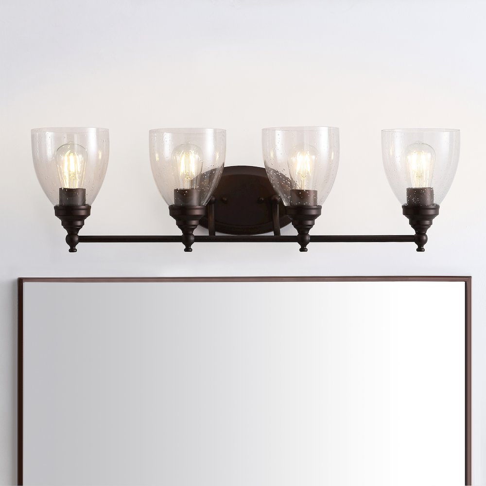 Marais Metal/Glass Led Vanity