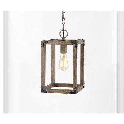 Magnolia Adjustable Iron Rustic Farmhouse Led Pendant