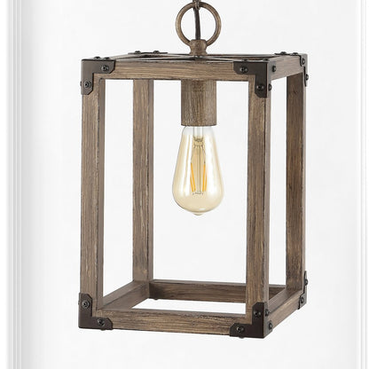 Magnolia Adjustable Iron Rustic Farmhouse Led Pendant