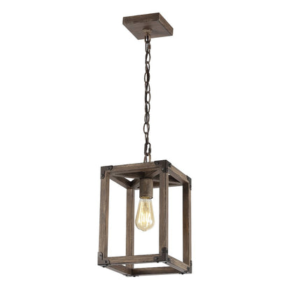 Magnolia Adjustable Iron Rustic Farmhouse Led Pendant