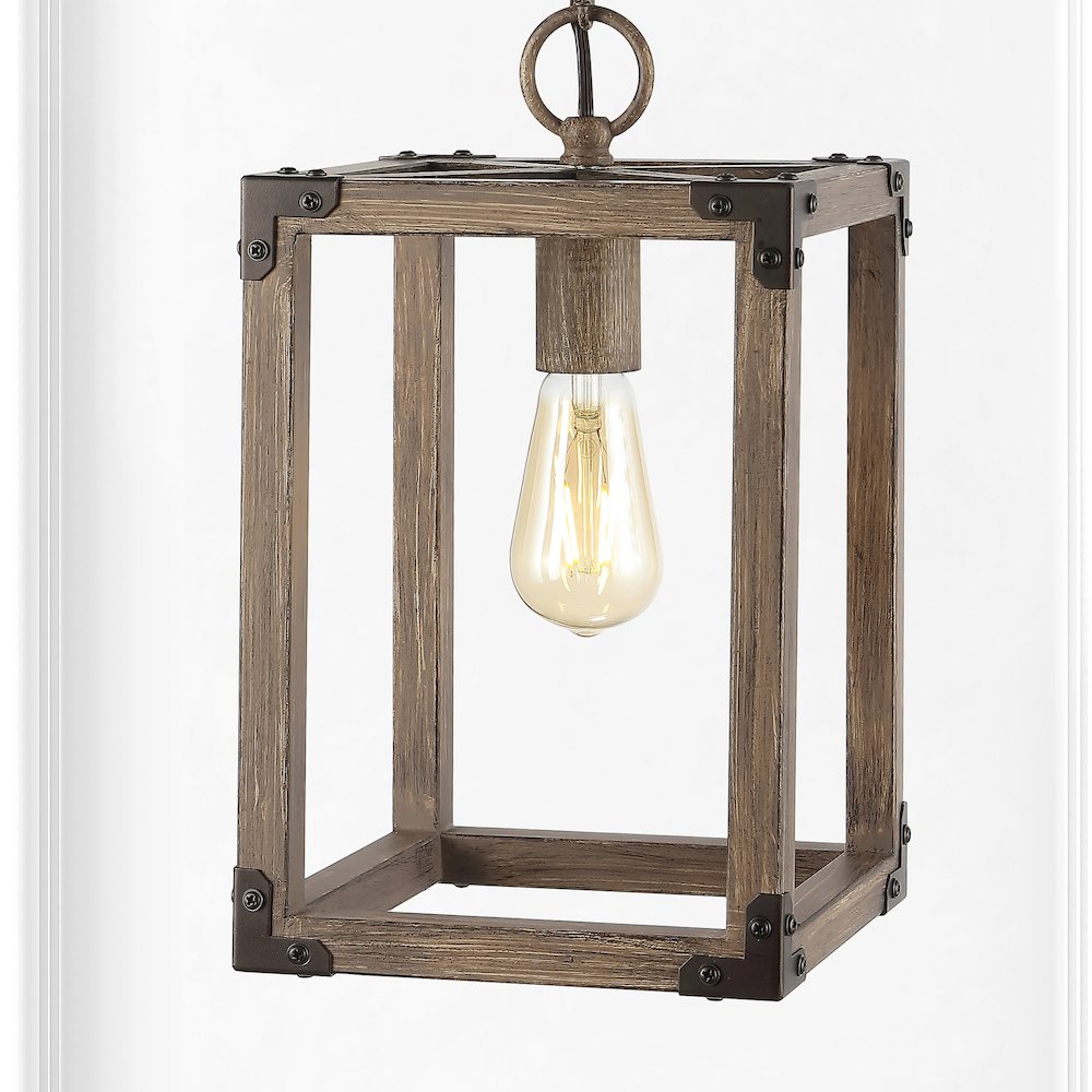 Magnolia Adjustable Iron Rustic Farmhouse Led Pendant